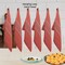 Urban Villa Fall Kitchen Towels 100% Cotton Highly Absorbent Dish Towels Rust Color Set of 6 Size-20"X30" Waffle Salsa Stripes Thanks Giving Dish Cloths & Dish Towels with Hanging Loop Tea Towels